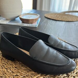 Never worn black Aldo loafers